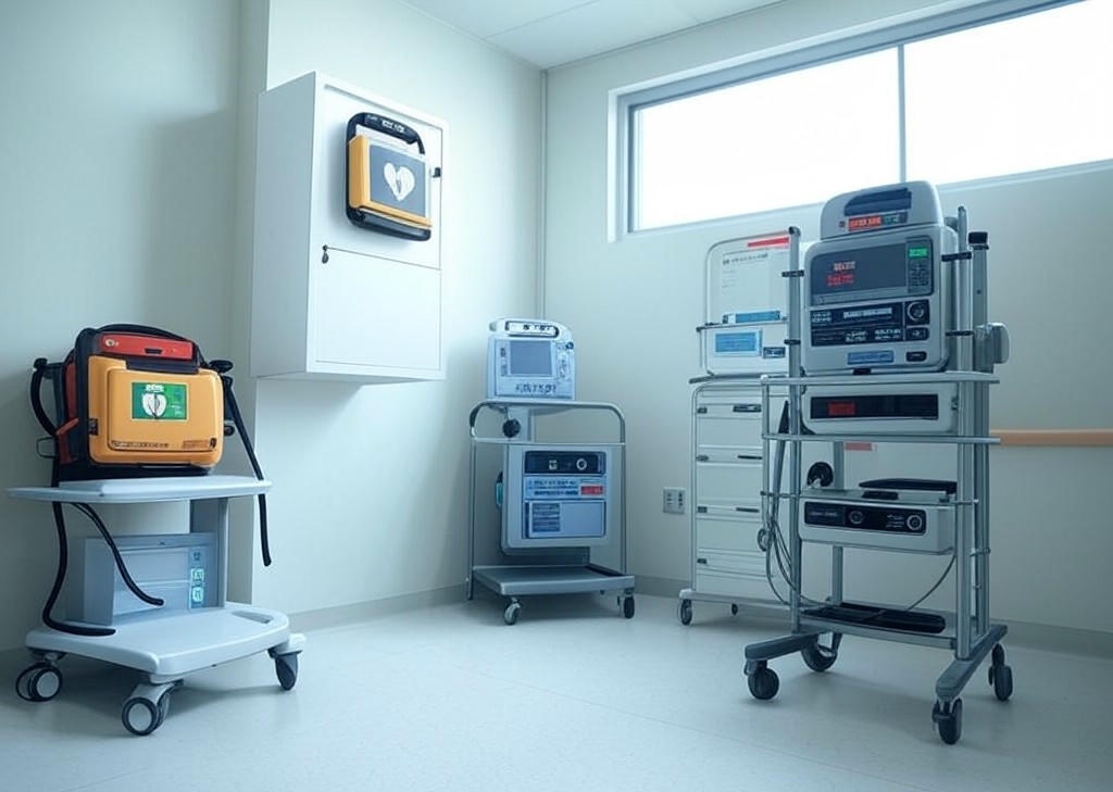 응급 상황 대처와 관련된 물건들