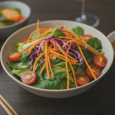 당근이 포함된 건강한 샐러드