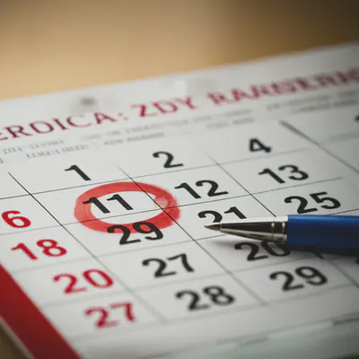 꾸준함의 중요성을 보여주는 달력