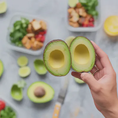 운동 후 영양 섭취를 위한 아보카도