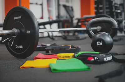 근력운동에 사용되는 다양한 도구들