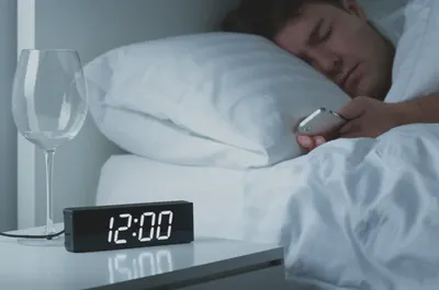 불면증에 대한 흔한 오해들을 상징하는 이미지