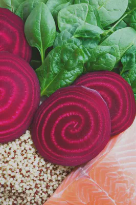 베타인 섭취를 위한 건강한 식단 예시