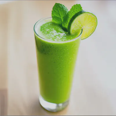 클로로필을 활용한 건강한 스무디