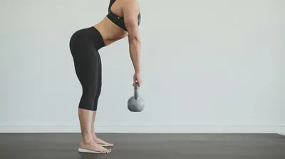 케틀벨 윈드밀의 핵심, 고관절 경첩 자세