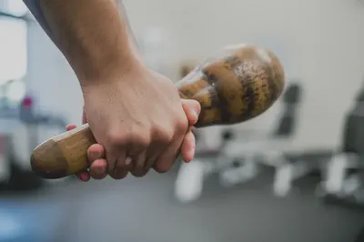 인디언 클럽 운동의 올바른 그립